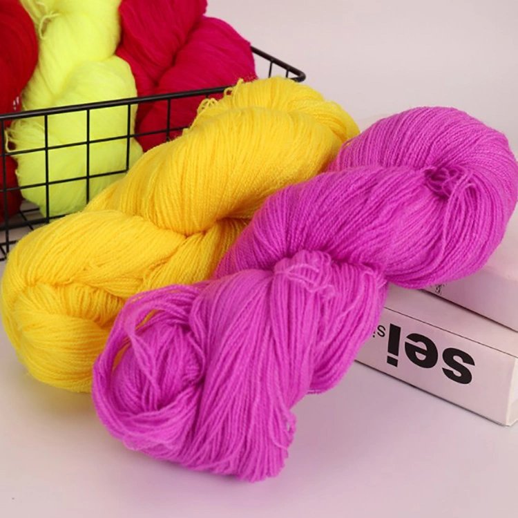 Fancy Yarn Mohair Silk, Colored Cotton Polyester Yarn