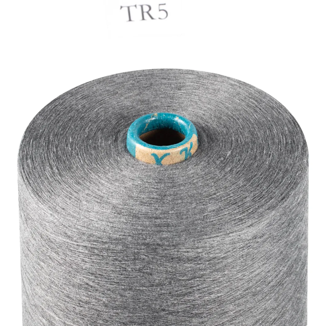 High Quality Yarn Covering Double Low Price Spun Polyester Yarn Sports Sock Yarn