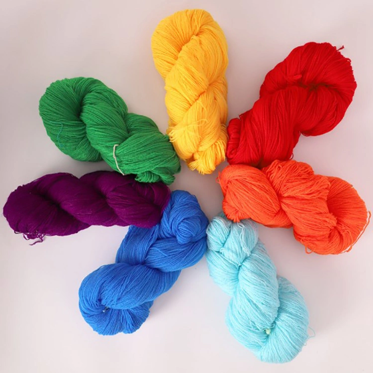 Fancy Yarn Mohair Silk, Colored Cotton Polyester Yarn